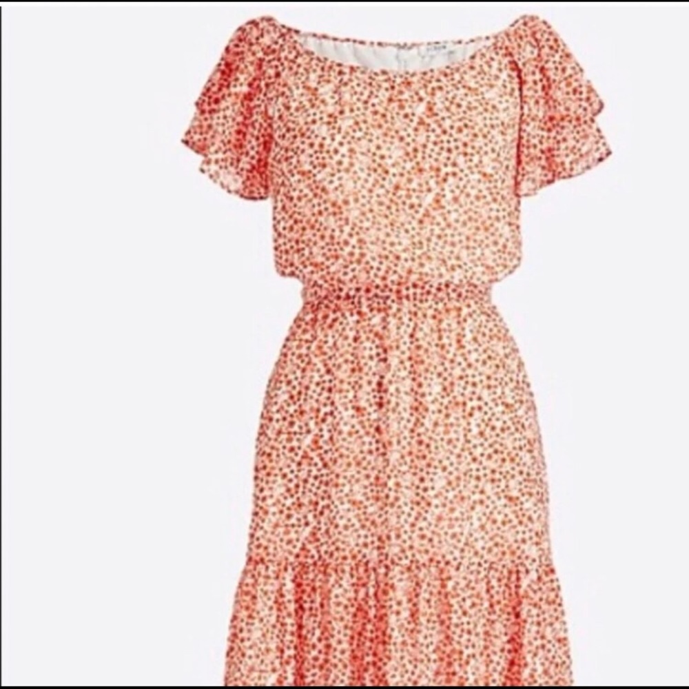 J Crew Midi Floral Dress